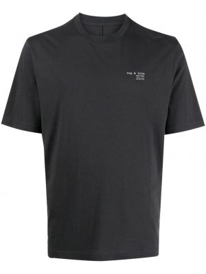 Raštuotas marškinėliai Rag & Bone juoda