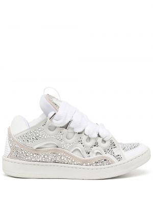 Sneakers con cristalli Lanvin bianco