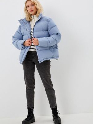 Утепленная демисезонная куртка Harry Hatchet голубая