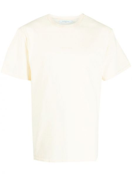 T-shirt con scollo tondo Maison Kitsuné bianco