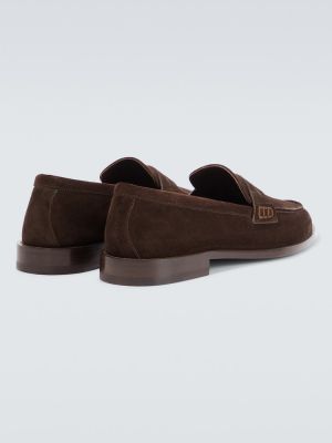 Seemisnahksed loafer-kingad Manolo Blahnik pruun