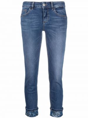 Low waist skinny jeans Liu Jo blau