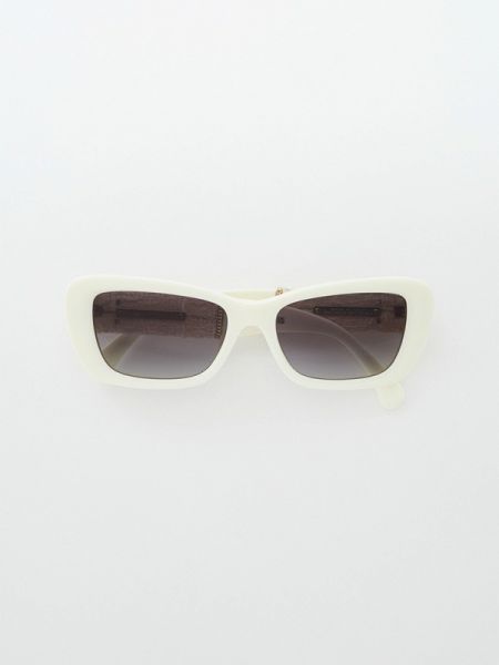 Очки солнцезащитные Chanel белые