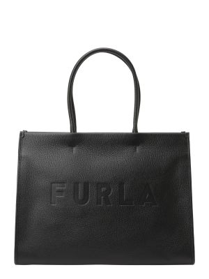 Nakupovalna torba Furla črna