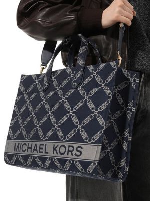 Сумка шоппер Michael Michael Kors синяя