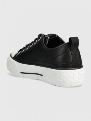 Pantofi din piele Karl Lagerfeld negru