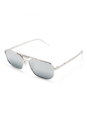 Okulary przeciwsłoneczne Prada Eyewear srebrne