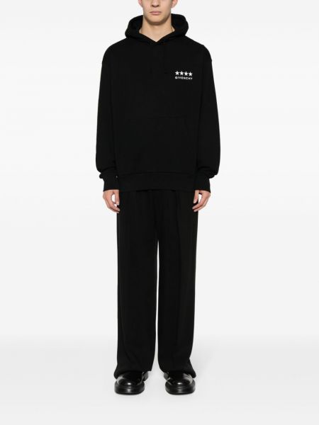 Raštuotas džemperis su gobtuvu Givenchy