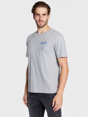 Relaxed fit marškinėliai Levi's® pilka