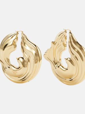 Boucles d'oreilles à boucle Nina Ricci doré