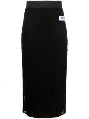 Pieštuko formos sijonas Dolce & Gabbana juoda