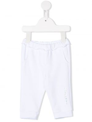 Trykt bukse for jenter Givenchy Kids hvit