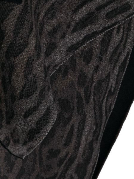 Echarpe en laine à imprimé et imprimé rayures tigre Givenchy