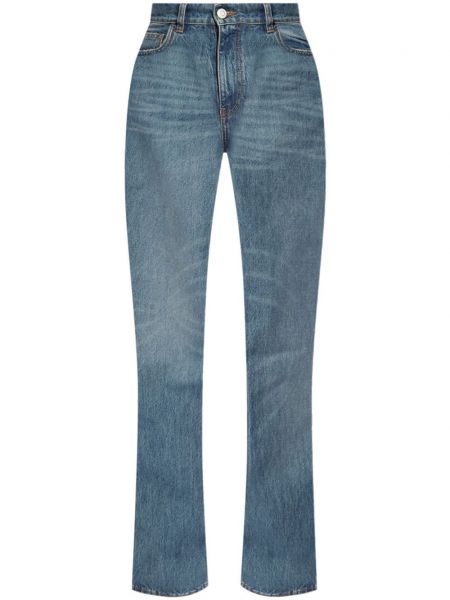 Slim fit skinny jeans mit schnalle Coperni blau
