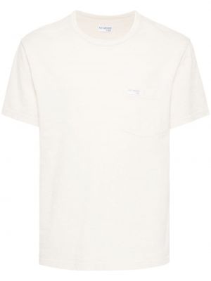 T-shirt avec applique Fay blanc