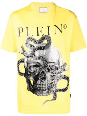 Tričko s potiskem s hadím vzorem Philipp Plein