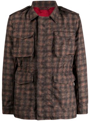 Pamučna jakna Leathersmith Of London smeđa