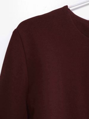 Бордовый свитер Cos