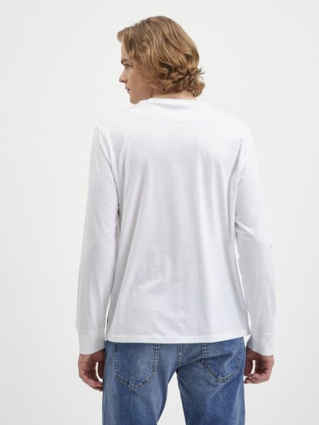 Тениска с дълъг ръкав с дълъг ръкав Levi's® бяло