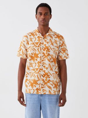 Košulja od viskoze kratki rukavi Lc Waikiki