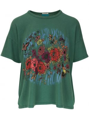 Tricou din bumbac Mother verde