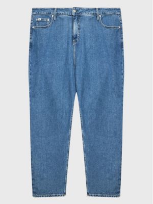 Boyfriend tipo džinsai Calvin Klein Jeans Plus mėlyna