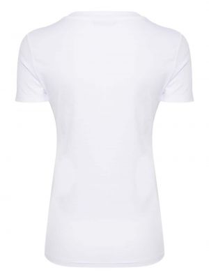 T-shirt aus baumwoll mit print Dsquared2 weiß