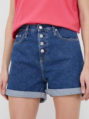Панталон с висока талия Calvin Klein Jeans