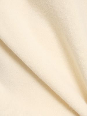 Bluza z kapturem wełniana Annagreta biała