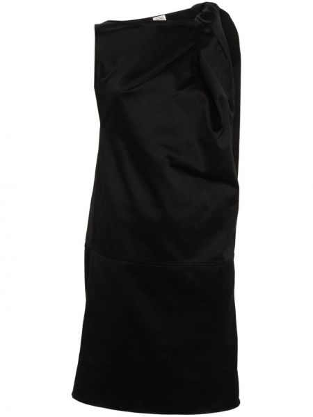 Koktejl obleka Toteme črna