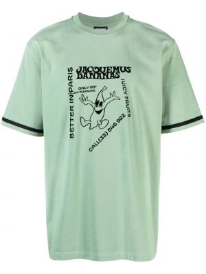 T-shirt Jacquemus grön