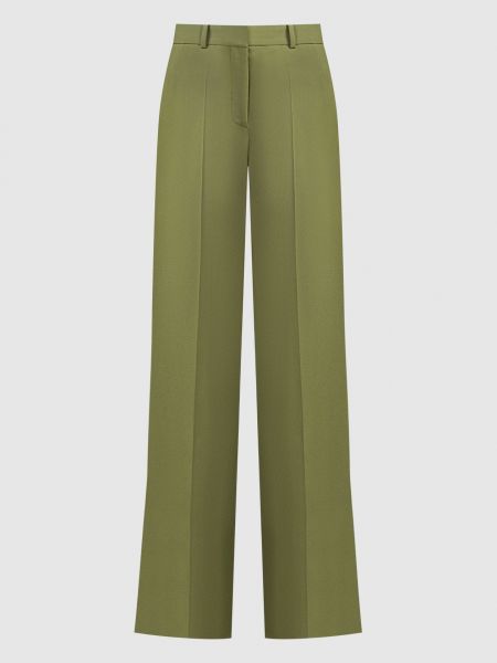 Прямые брюки Joseph зеленые