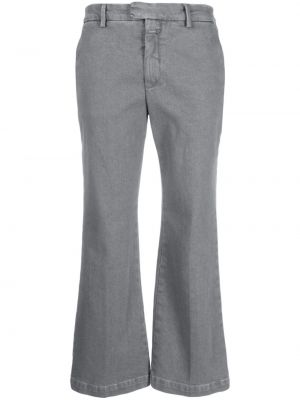 Low waist bootcut jeans ausgestellt Closed grau