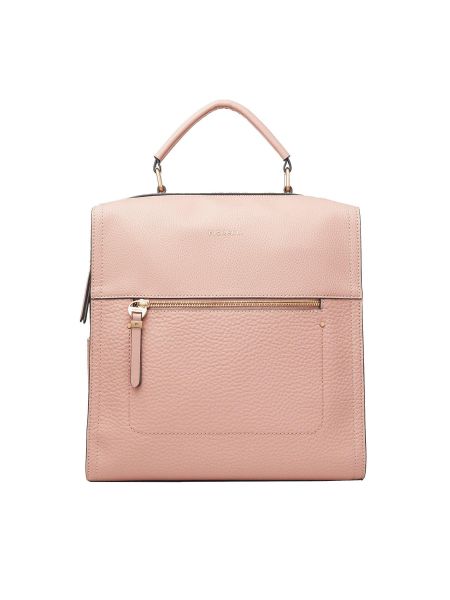 Однотонный рюкзак Fiorelli розовый