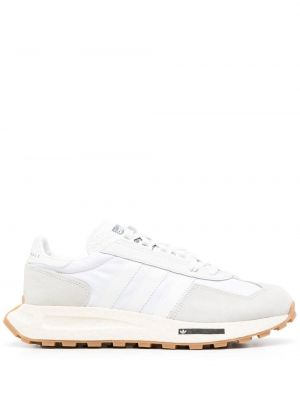 Zip brodert semsket skinn sneakers Adidas