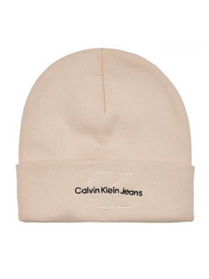 Czapka Calvin Klein Jeans beżowa