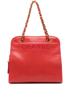 Kabelka Chanel Pre-owned červená