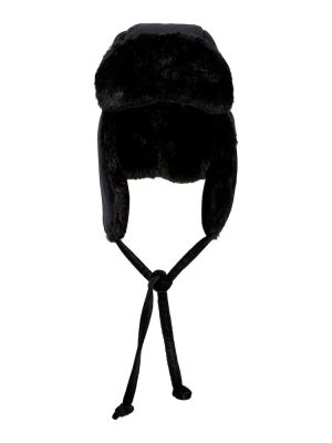Sametový čepice Maison Michel černý