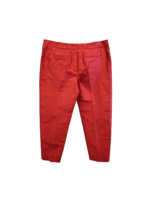 Falda de algodón Armani Pre-owned rojo