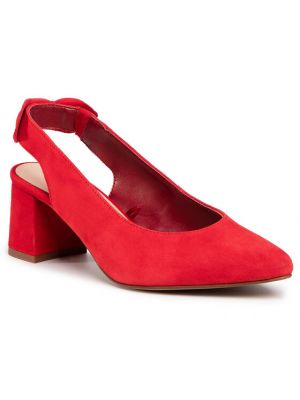 Sandały Lasocki czerwone