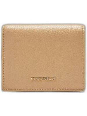 Malá peňaženka Coccinelle béžová