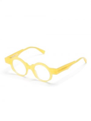 Raštuotos akiniai Kuboraum geltona