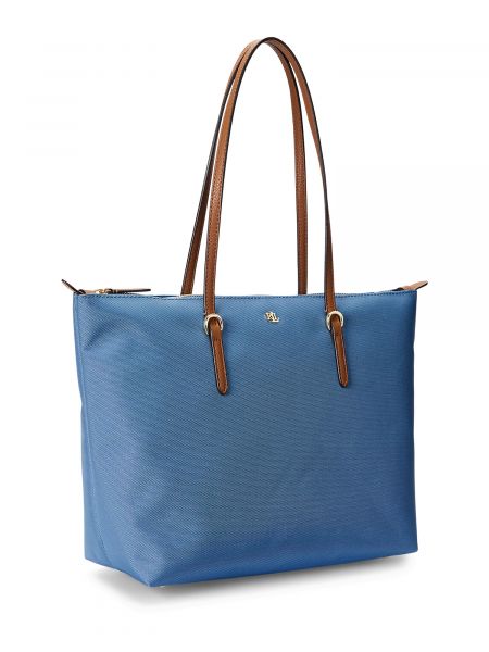 Nákupná taška Lauren Ralph Lauren modrá