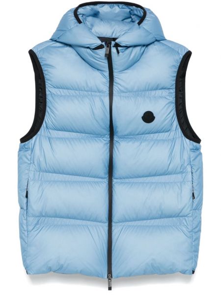 Tikattu liivi Moncler sininen