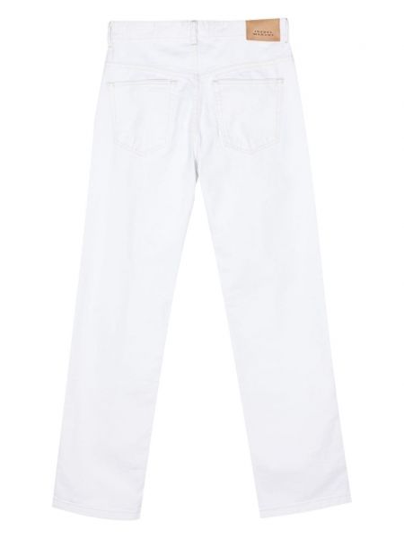 Jeans taille haute Isabel Marant blanc