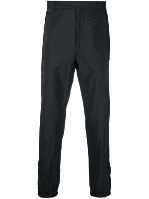 Pantalon de joggings à rayures Prada noir