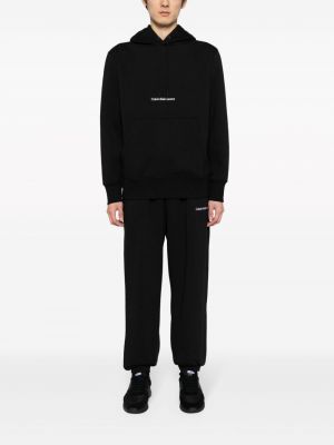 Sportovní kalhoty s výšivkou Calvin Klein černé