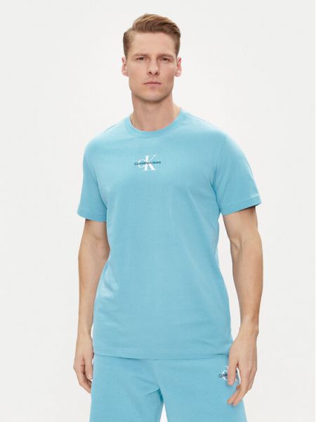 T-shirt Calvin Klein Jeans blu