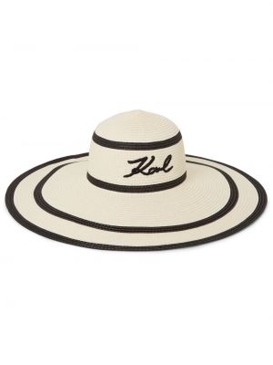 Chapeau à rayures Karl Lagerfeld