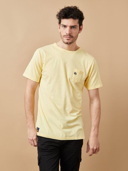 Camiseta con bordado Altonadock amarillo